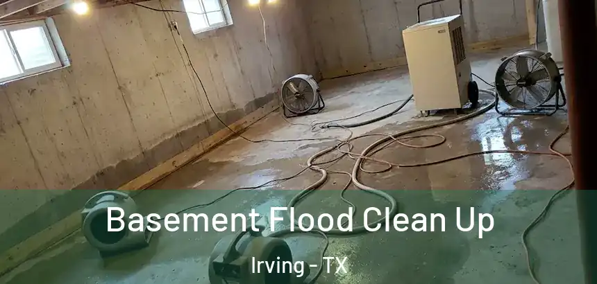  Basement Flood Clean Up Irving - TX